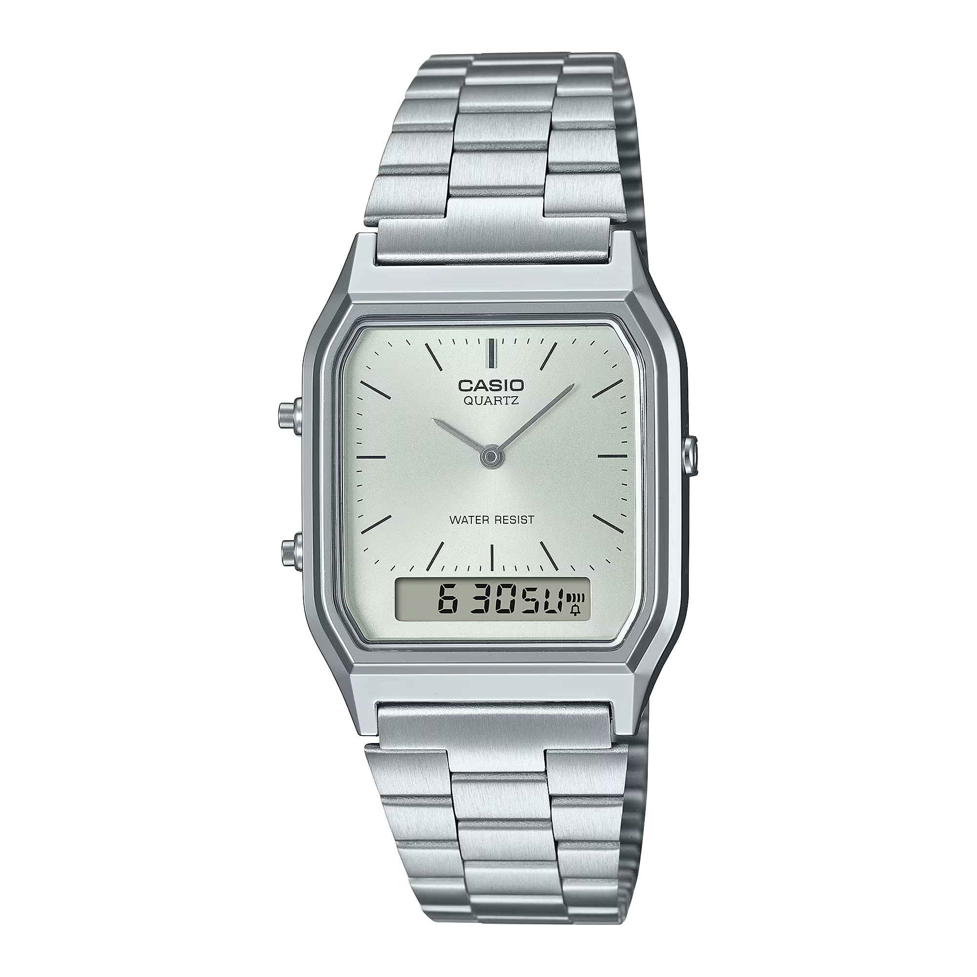 Montre Casio Vintage Edgy Argent & Blanc AQ-230A-7AMQYES
