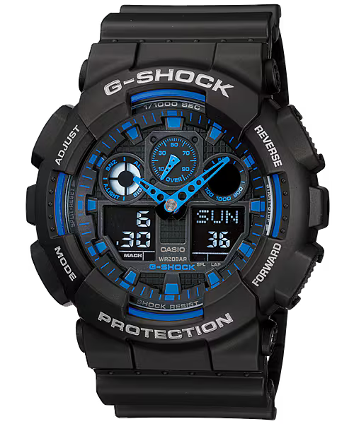 Montre Casio G-Shock GA-100 Homme Sport Chronographe