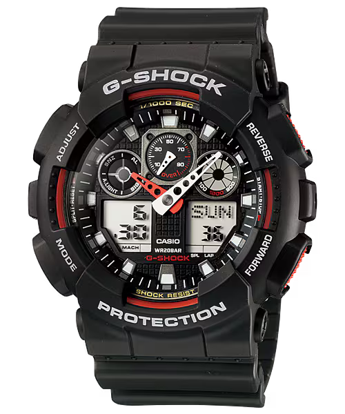 Montre Casio G-Shock GA-100 Homme Sport Chronographe