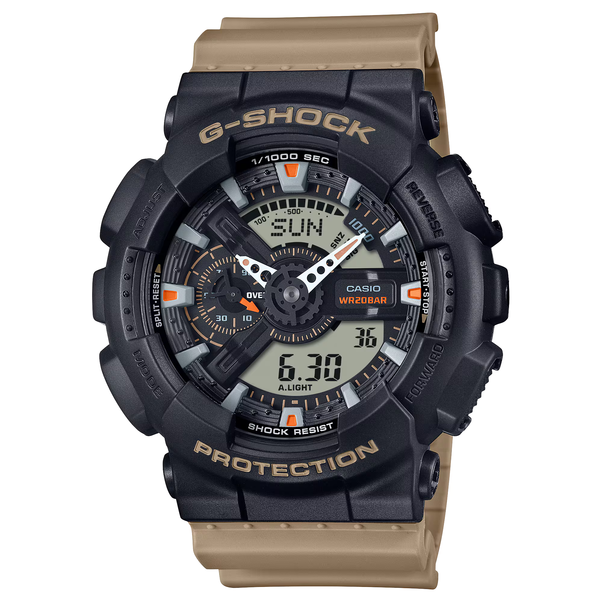 Montre Casio G-Shock GA-110 Homme Sport Chronographe Résine