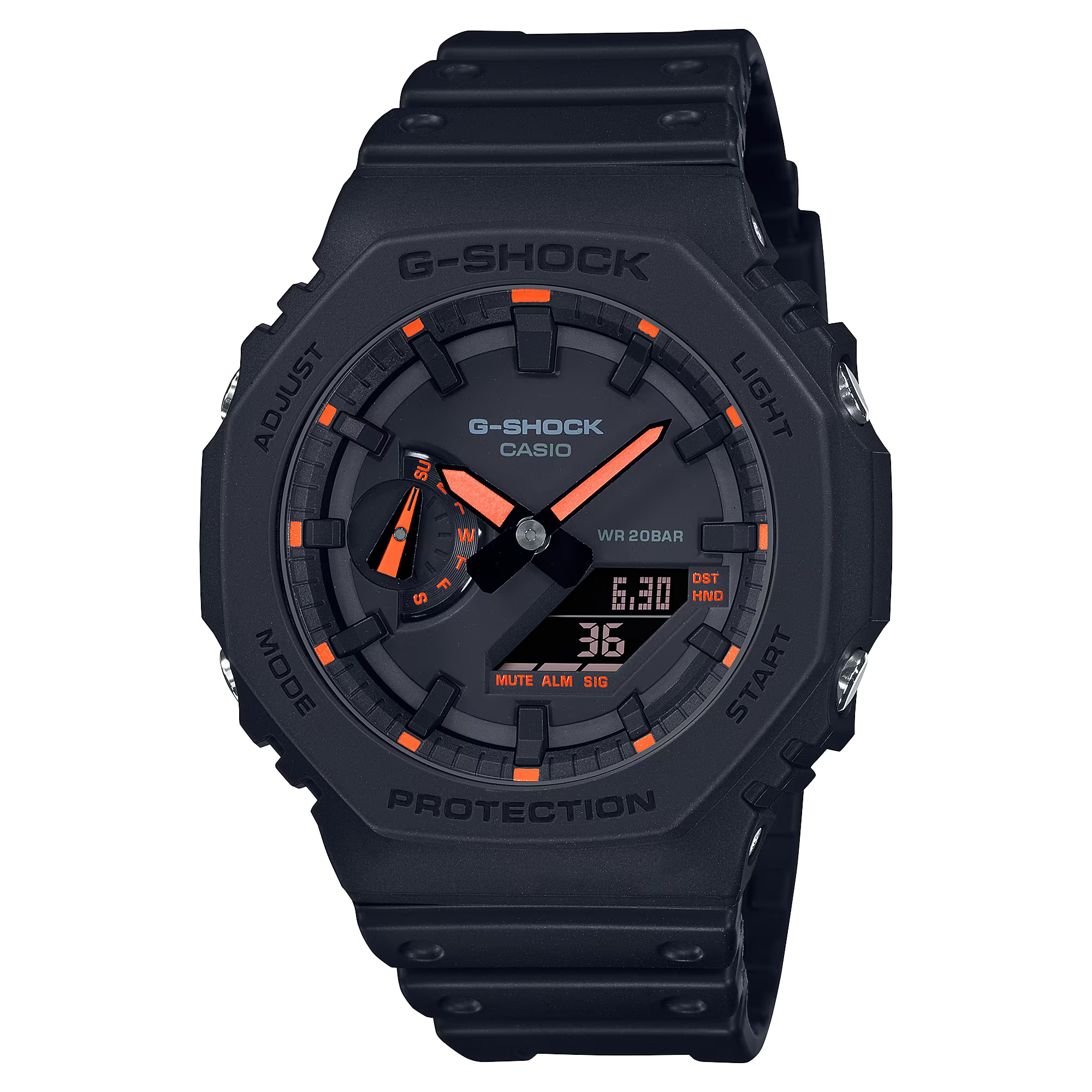 Montre Casio G-Shock GA-2100 Homme Femme Carbon Core Digital Analogique