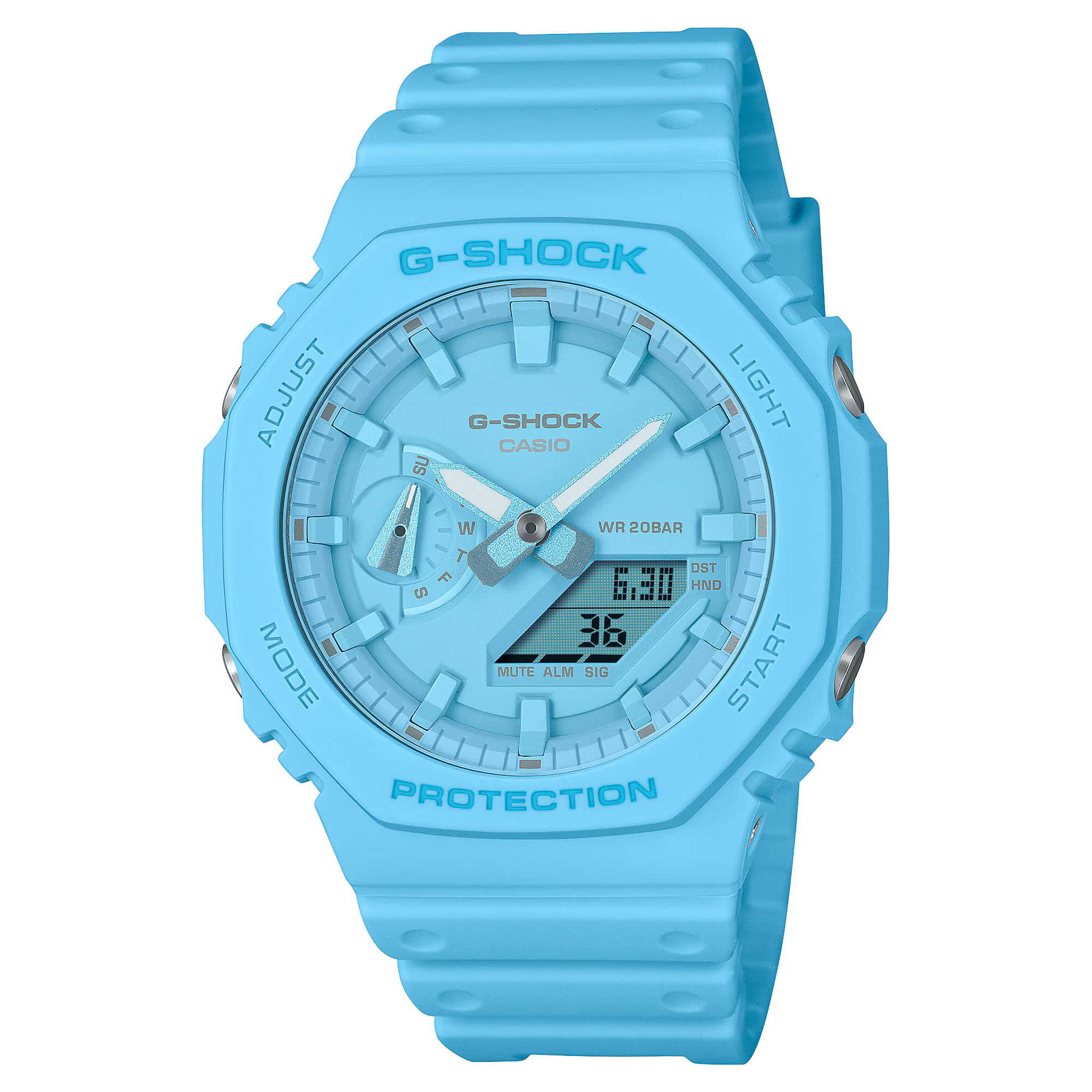Montre Casio G-Shock GA-2100 Homme Femme Carbon Core Digital Analogique