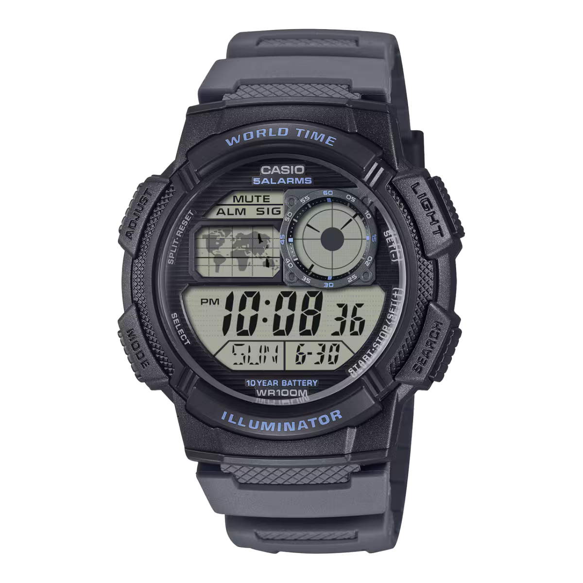 Montre Casio Timeless gris foncé AE‑1000W‑8AVEF