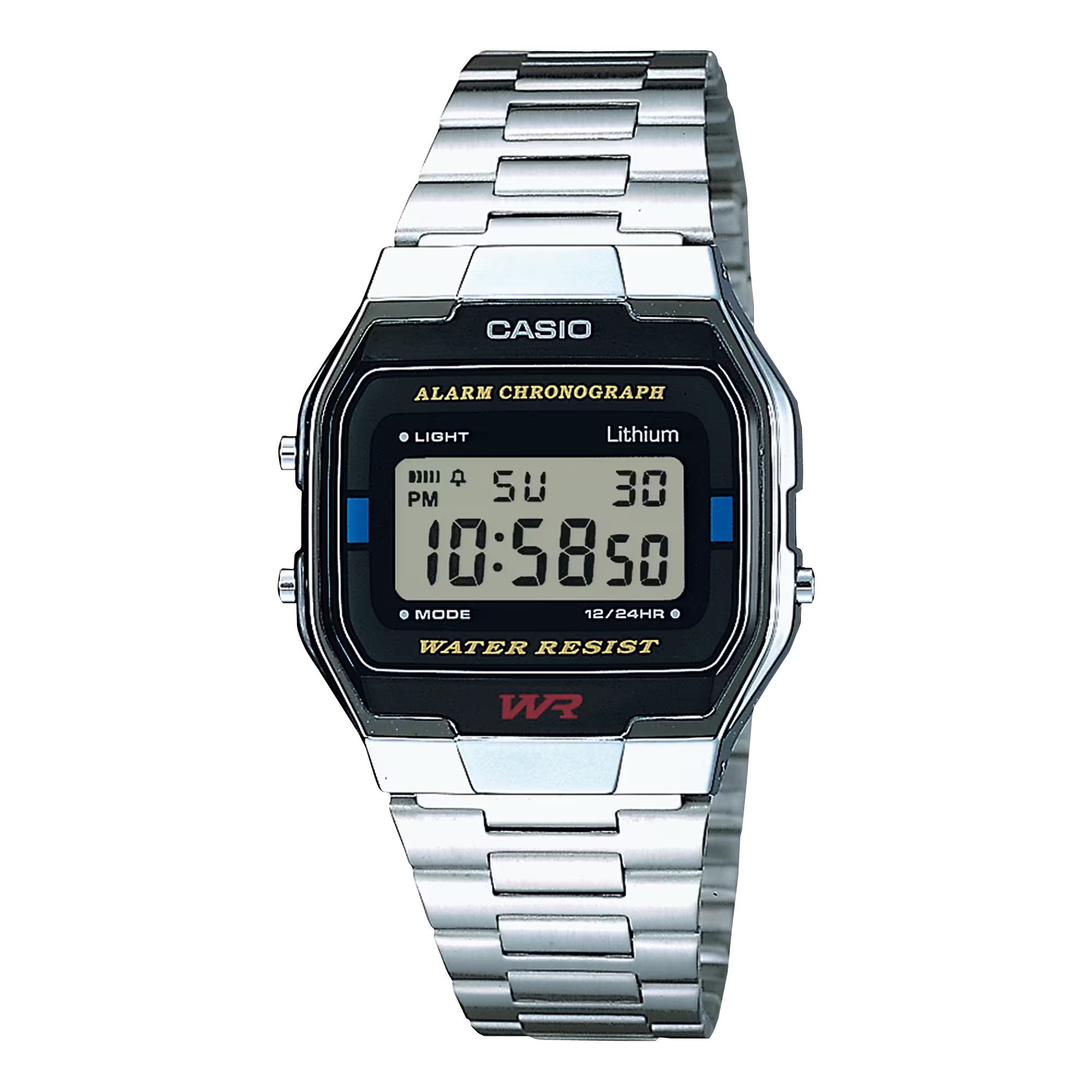 Montre Casio Vintage Iconic argentée A163WA-1QES