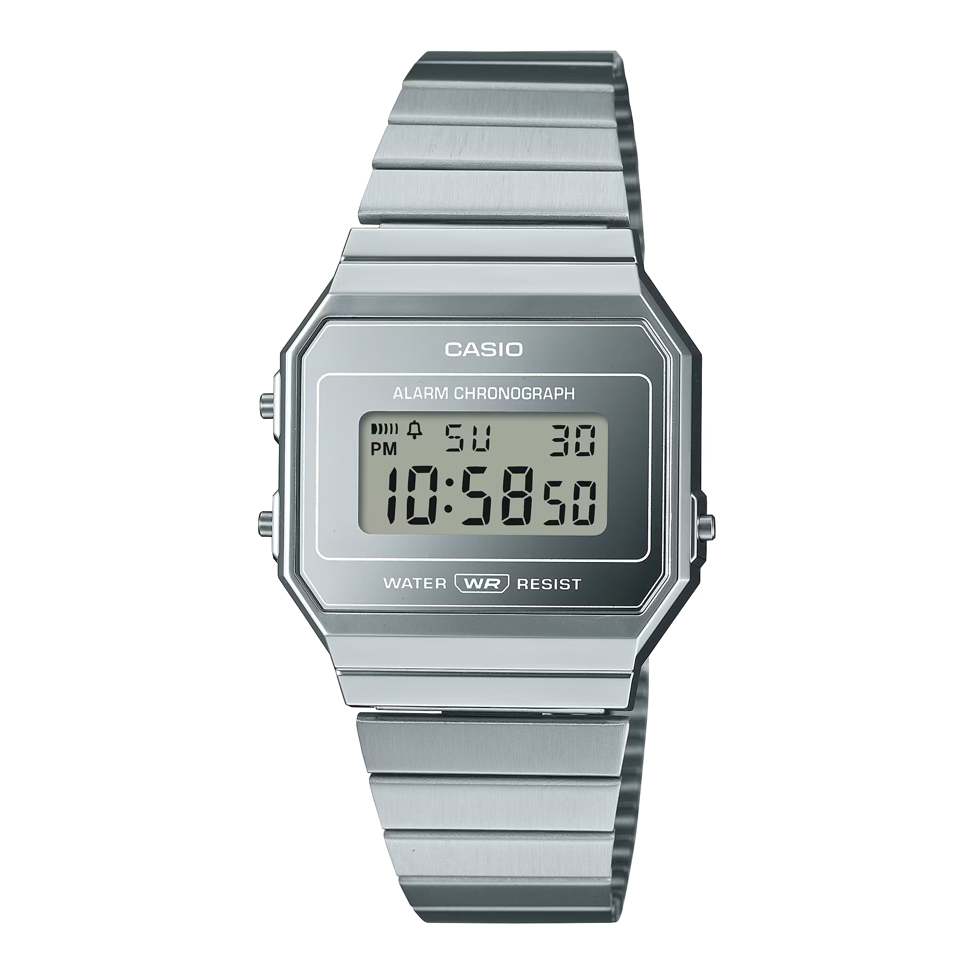 Montre Casio Vintage Iconic argentée A700WEV-7AEF