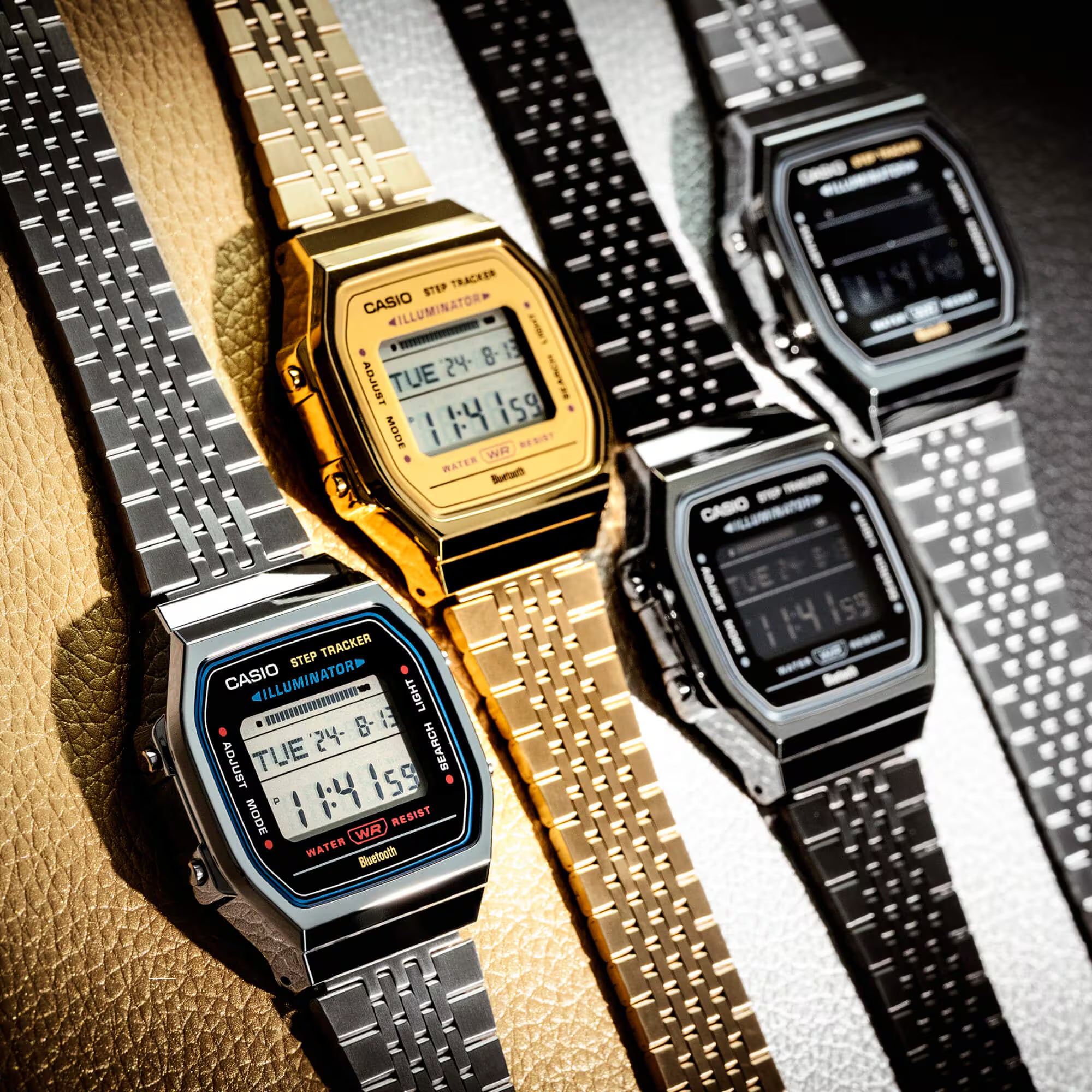 Montre Casio Vintage Iconic argentée ABL‑100WE‑1AEF