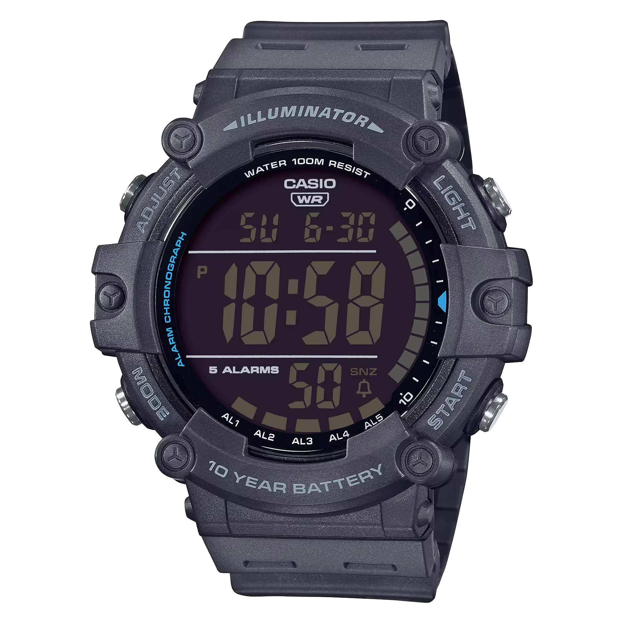 Montre Casio Timeless grise AE-1500WH-8BVEF