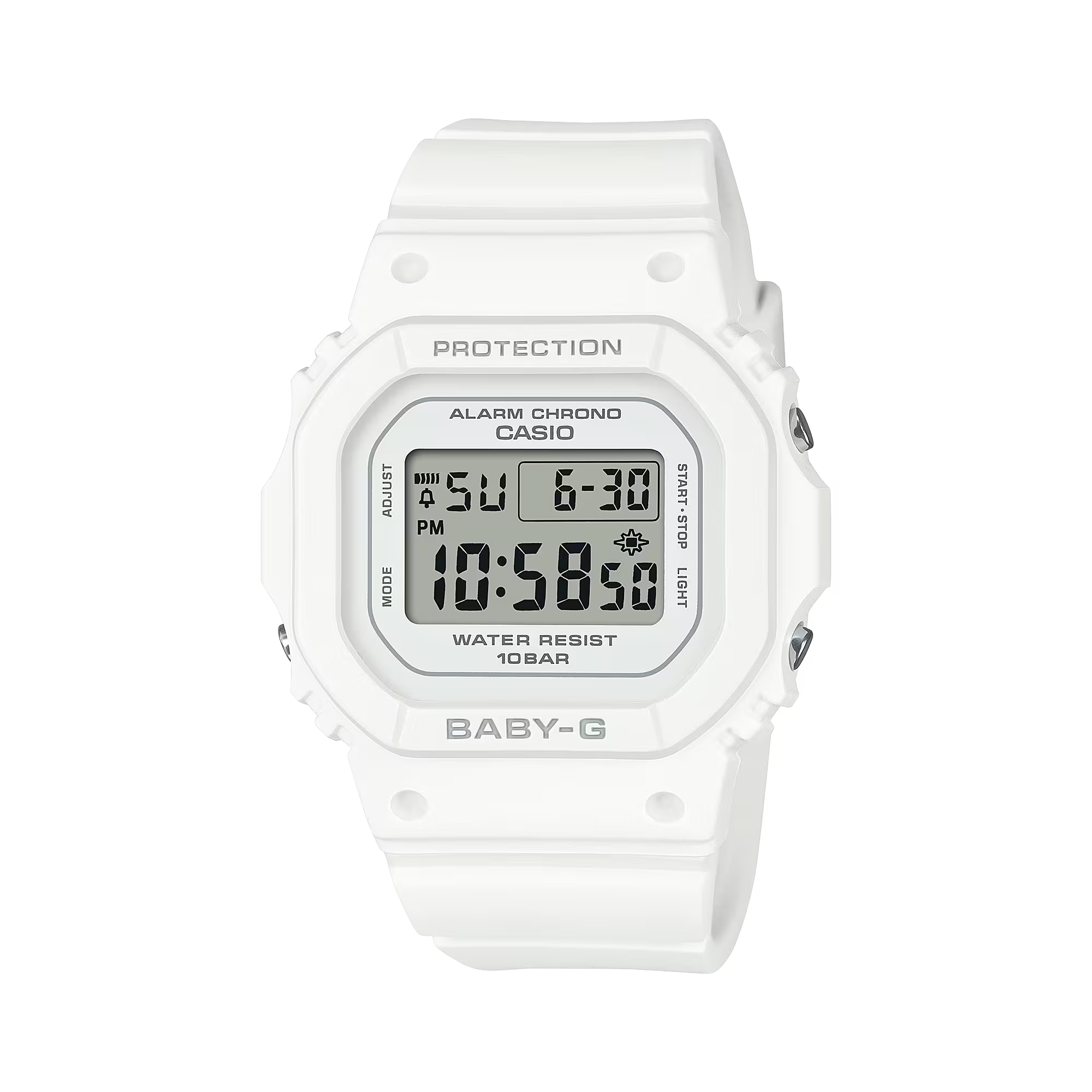 Montre Casio G-Shock blanche BGD-565U-7ER