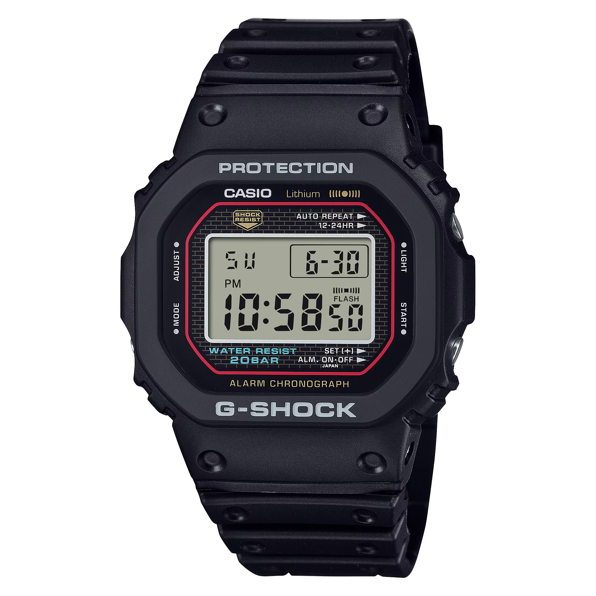 Montre Casio G-Shock noire DW-5000R-1AER