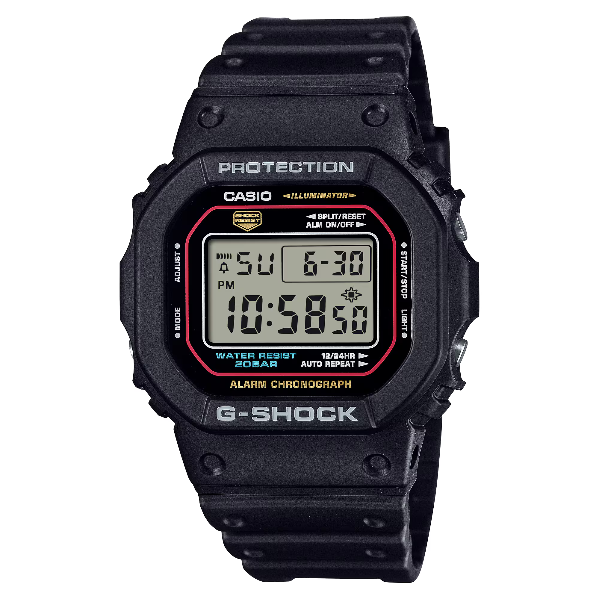 Montre Casio G-Shock noire DW-5600RL-1ER