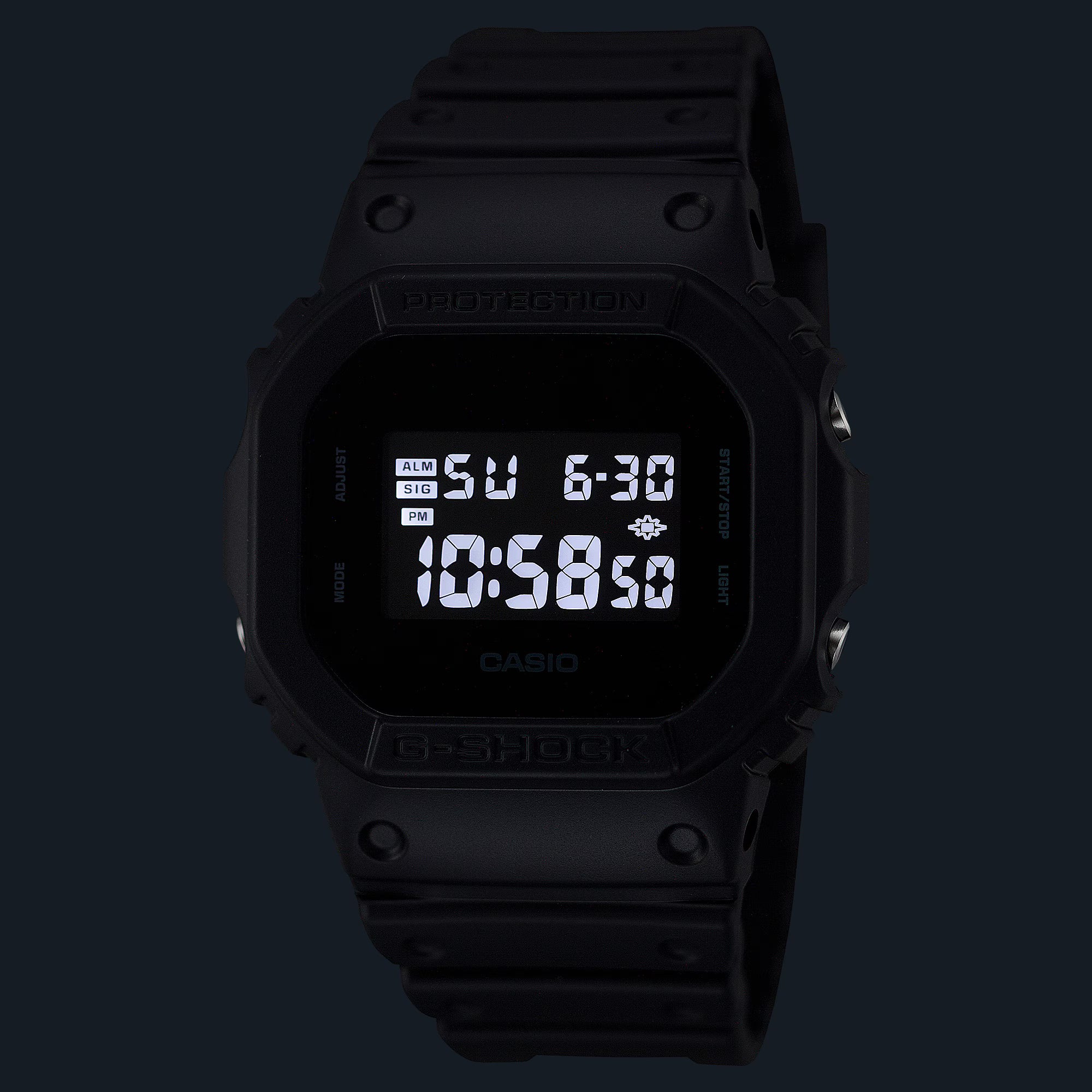 Montre Casio G-Shock noire DW-5600UBB-1ER