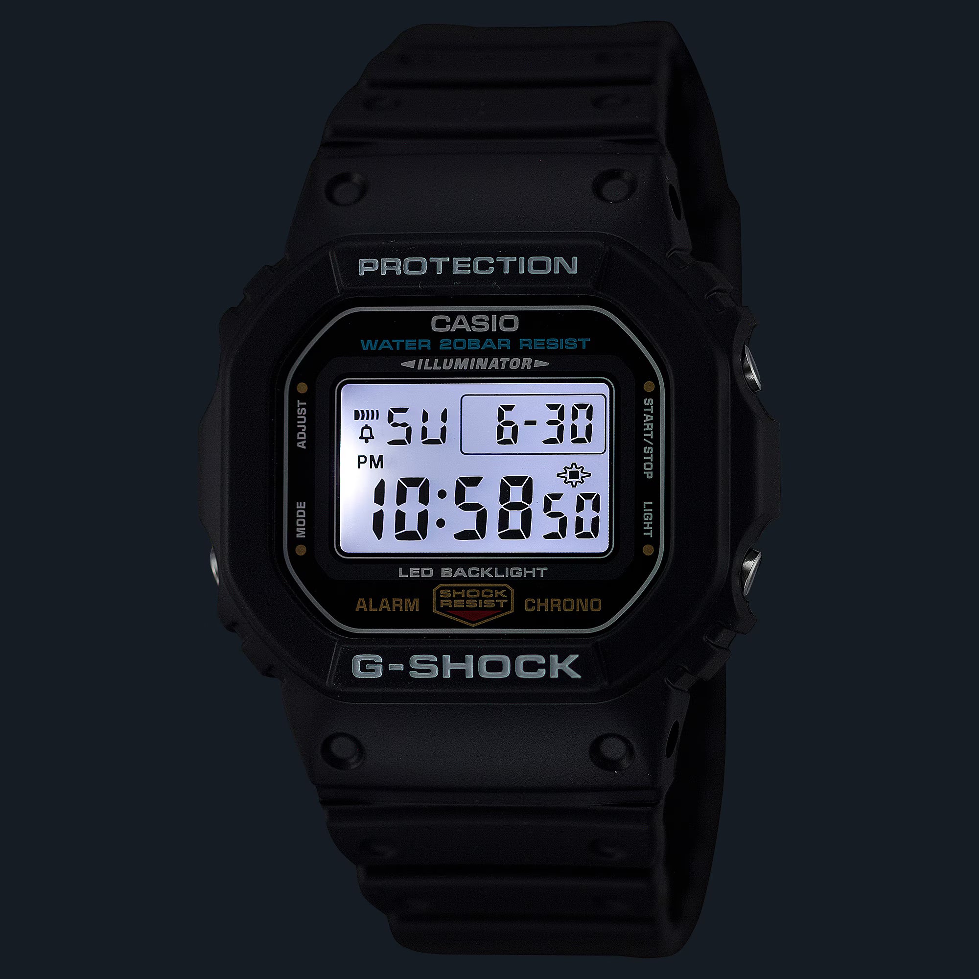 Montre Casio G-Shock noire DW-5600UE-1ER