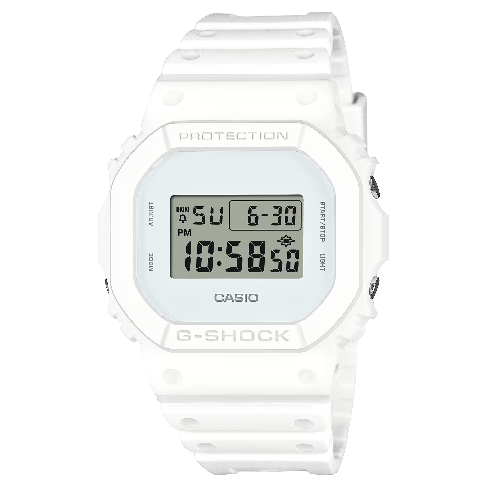 Montre Casio G-Shock blanche DW-5600WW-7ER