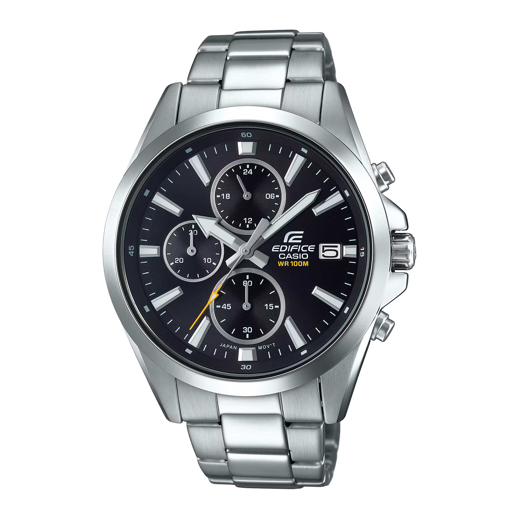 Montre Casio Edifice Timeless Chronographe Acier Noir EFV-560D-1AVUEF