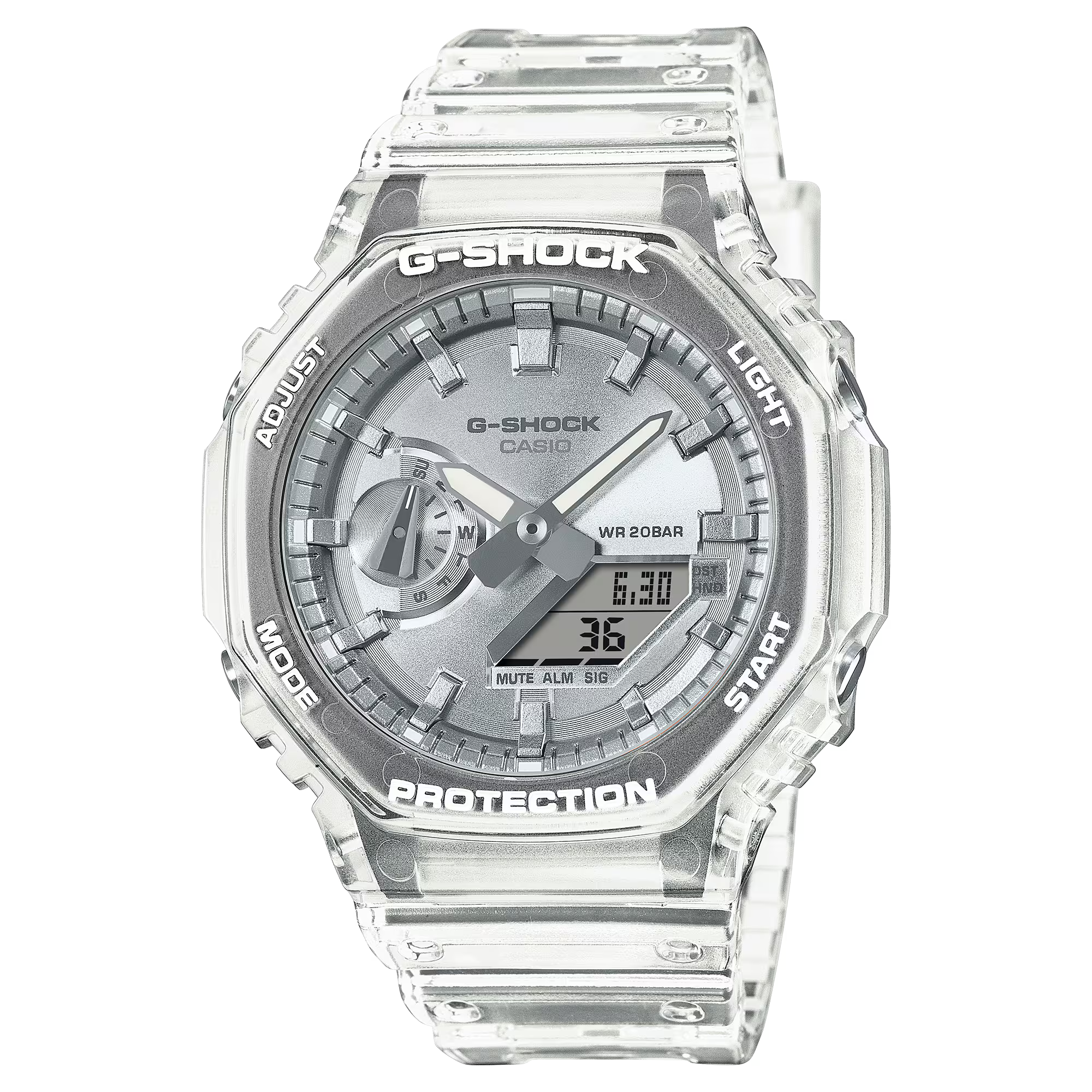 Montre Casio G-Shock Gris métallisé GA-2100BM-7A8
