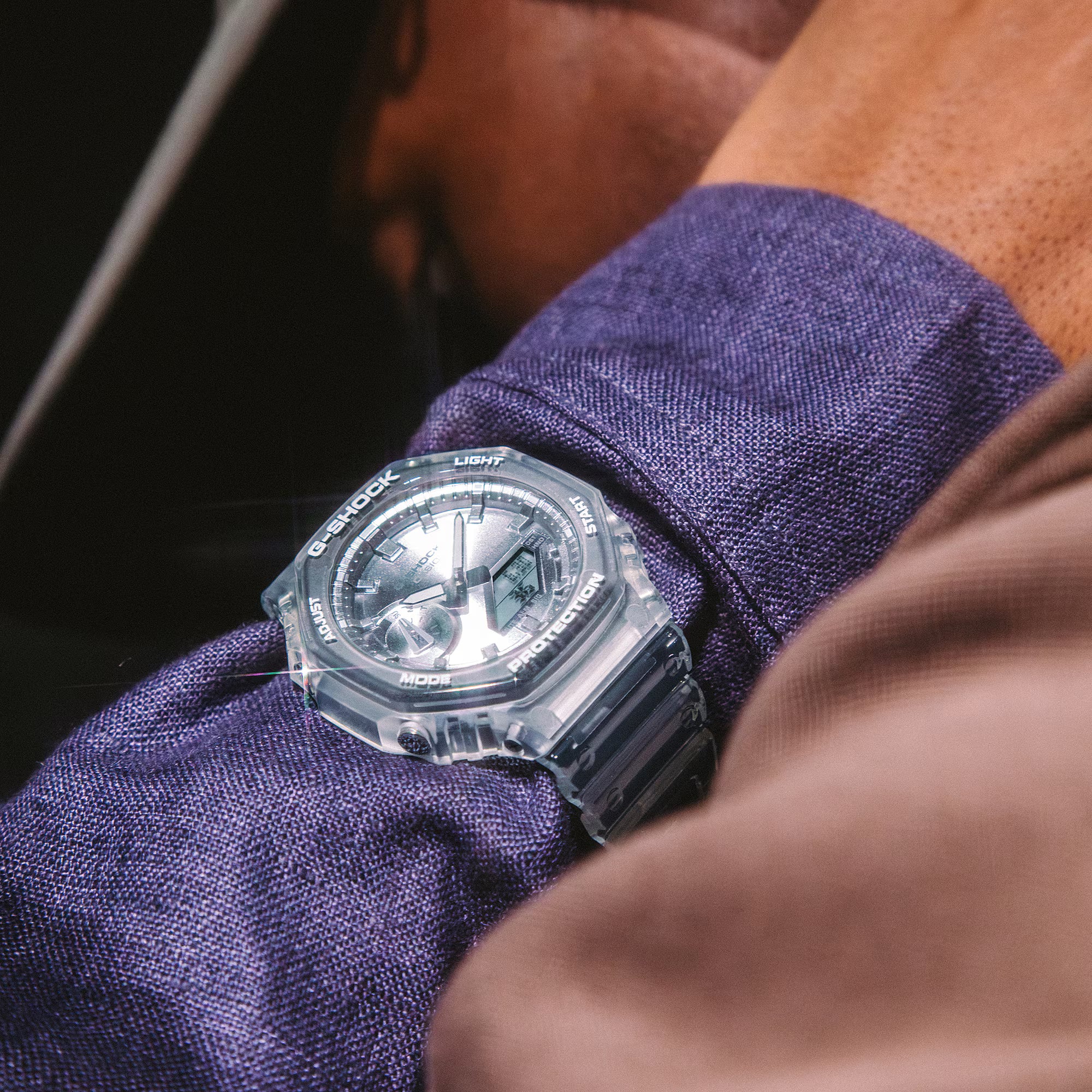 Montre Casio G-Shock Gris métallisé GA-2100BM-7A8