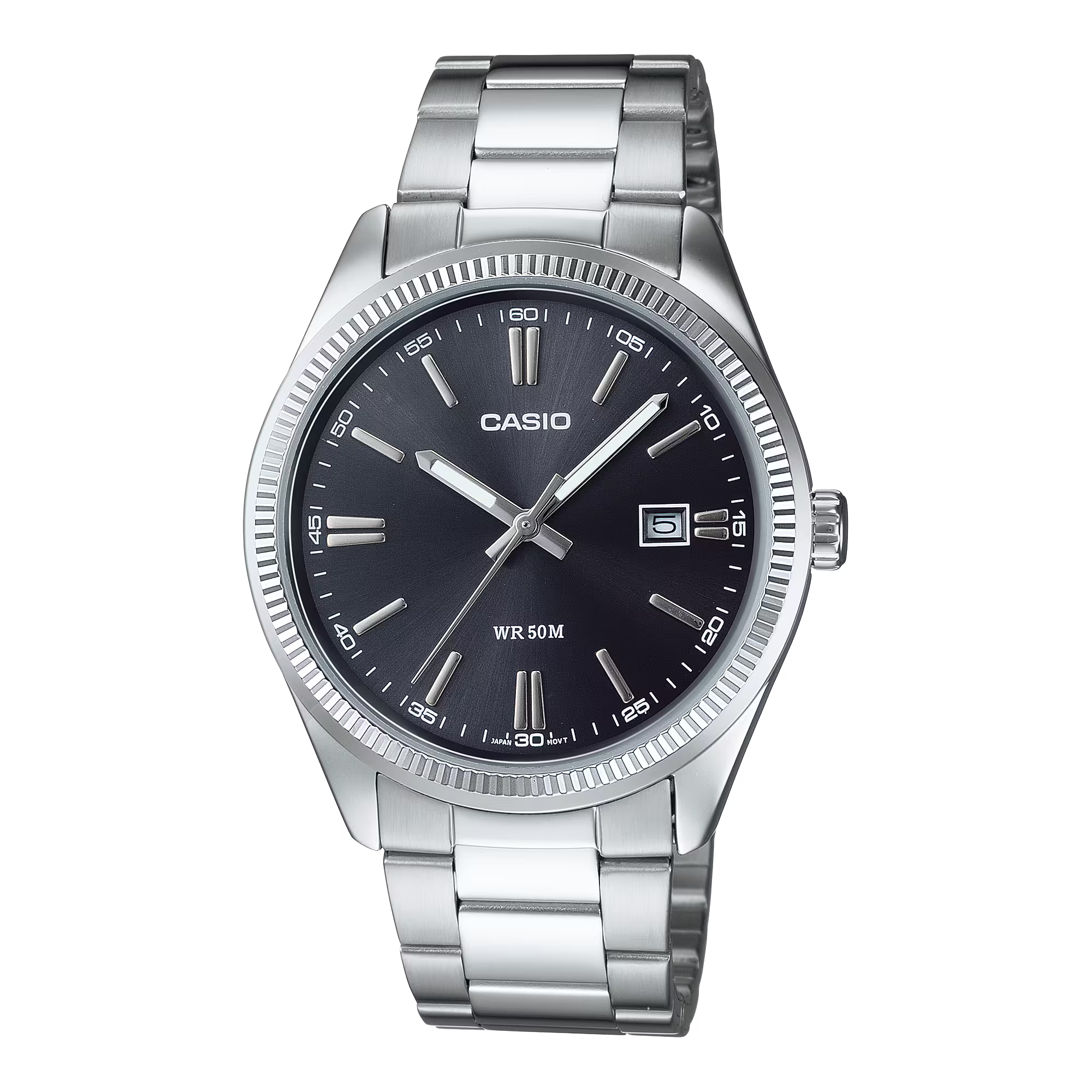 Montre Casio Timeless Noir & Argent MTP-1302PD-1A1V