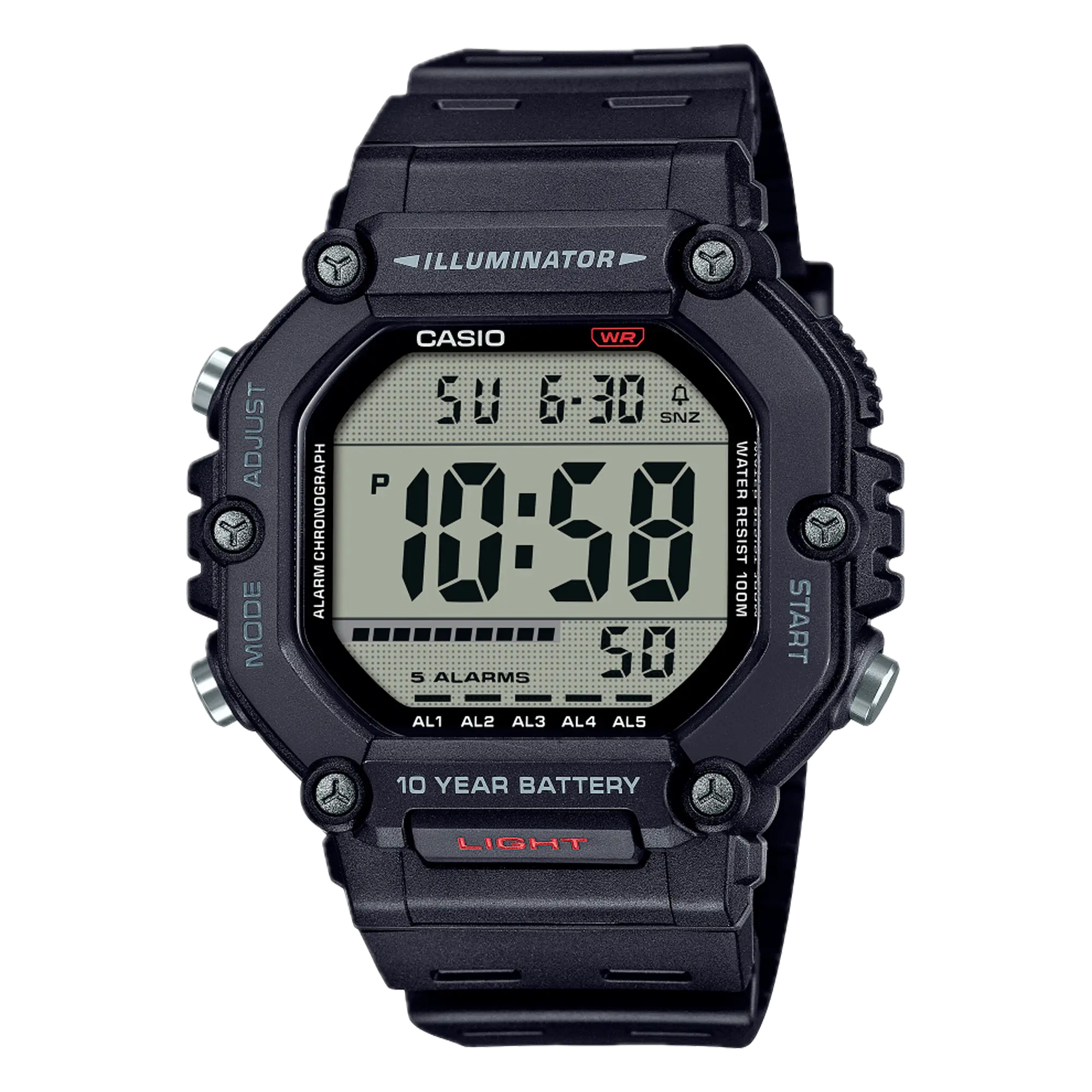 Montre Casio Timeless noir AE-1600H-1AVEF