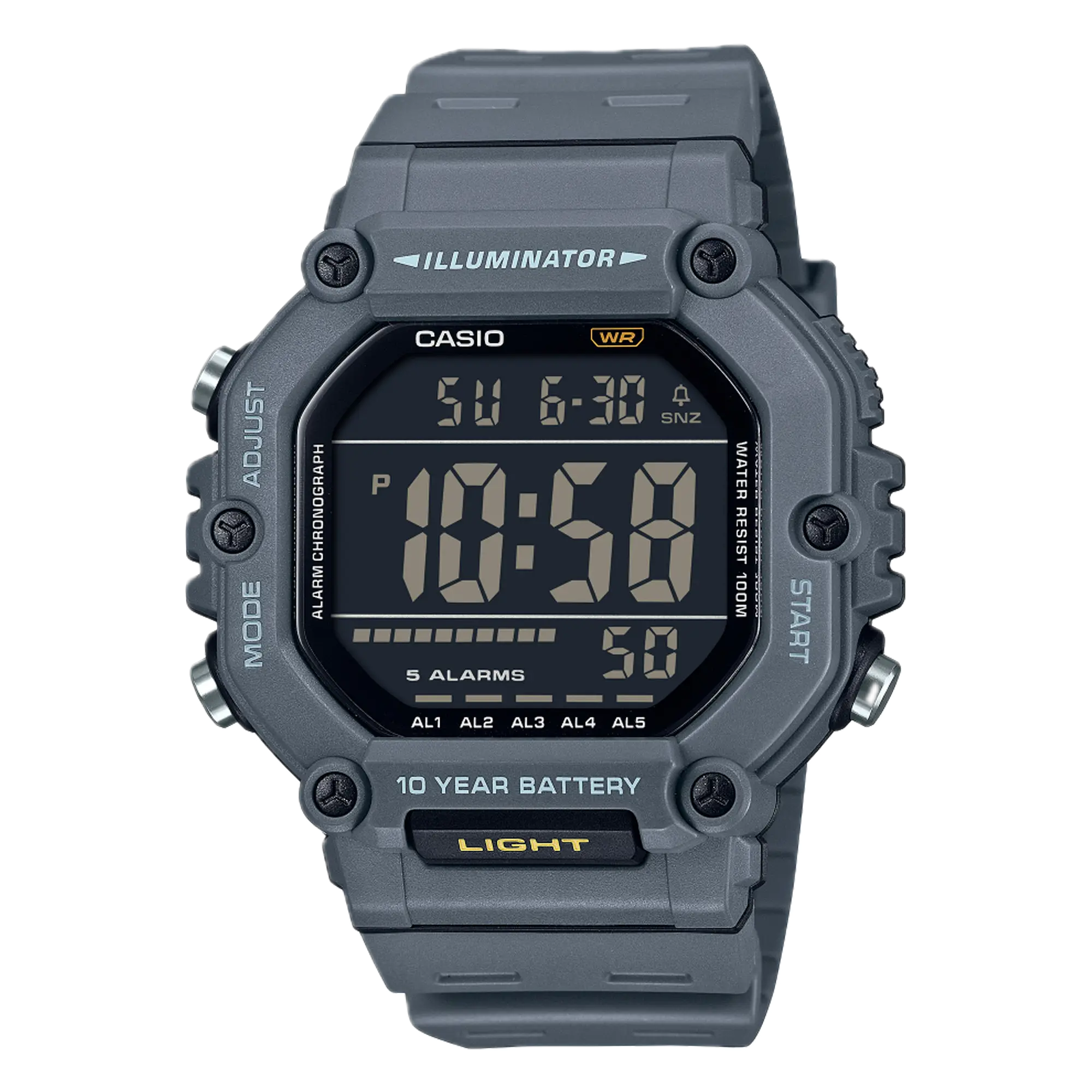 Montre Casio Timeless grise AE-1600H-8BVEF